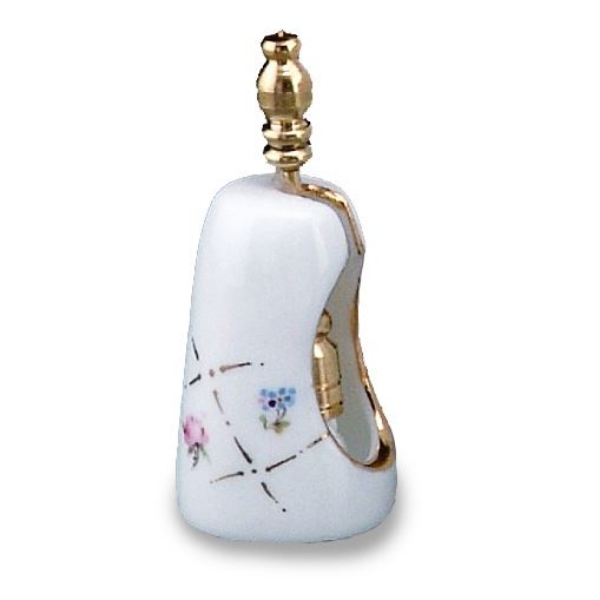 Bild von Toilettenbürsten Set Gold/Karo