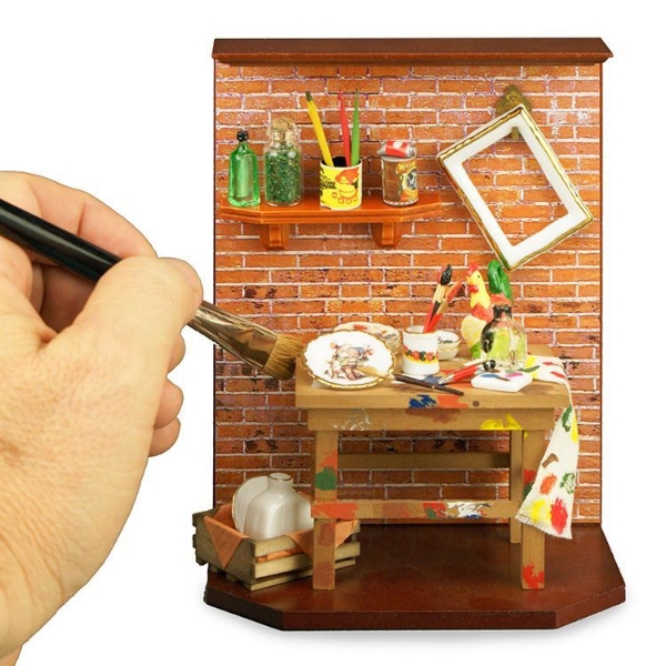 Picture of Small Walldisplay "Artist Workshop"