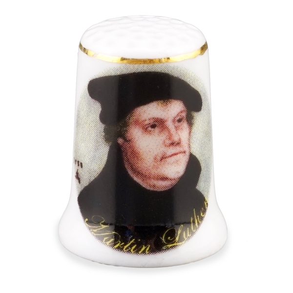 Picture of Thimble Porcelain "Martin Luther"