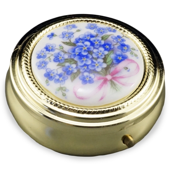Picture of Pillbox big "Forget me not"