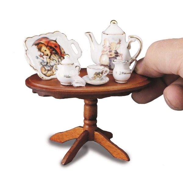 Bild von Miniaturtisch "Hummel Kaffeestunde"