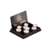 Picture of Coffee Cups - Blue Onion Gold Design / Set of 4