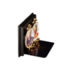 Bild von 2 Wandteller mit Ständer - Dekor Mozart und Bach