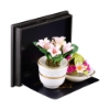 Picture of Rose Flower Decoration with two Pots