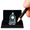 Picture of Blue Fireplace Clock, metal