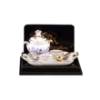 Picture of Tray with Soup Tureen, Ladle and 4 Plates - Blue Onion Gold Design