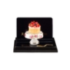 Picture of Fruit Tart on Cake Plate with Cake-Server
