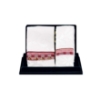 Picture of Towel Set white with golden Ornaments