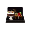 Bild von Alles Gute zum Geburtstag - Kuchen mit Rose und Geschenk