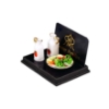 Picture of Salad Dish with Vinegar and Oil - Garden Design