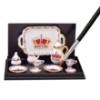 Picture of Coffee Set 15 pcs - Gold Crown Design
