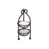 Picture of Etagere Metal with Porcelain Bowls