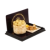 Picture of Cutting Potatoes with Knive and Potato basket