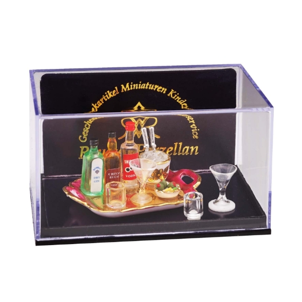 Picture of Aperitif Set with Liquor, Ice and Olives