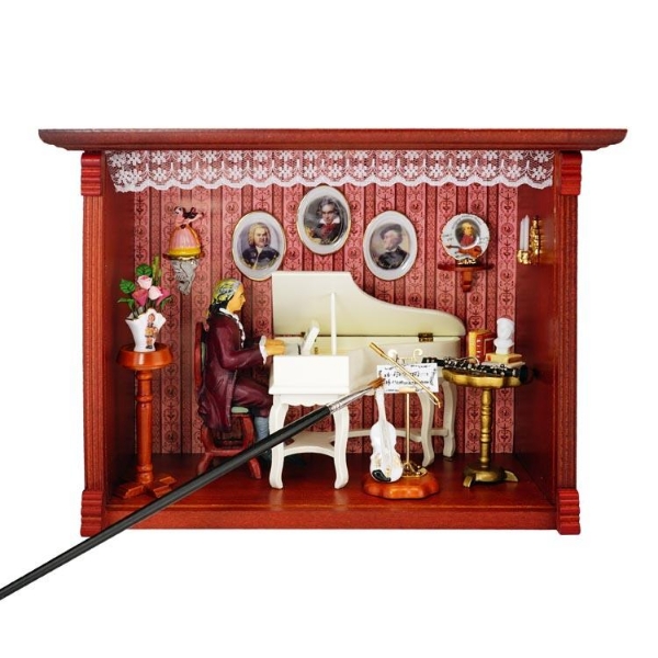 Bild von Wandbild Musikzimmer