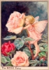 Bild von Wandtellerregal "Blumenfeen"