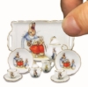 Picture of Miniature Tea Set with Tray "Peter Rabbit Classic" - Size 1:10