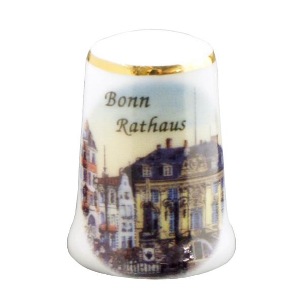 Picture of Thimble Porcelain "Bonn Rathaus"