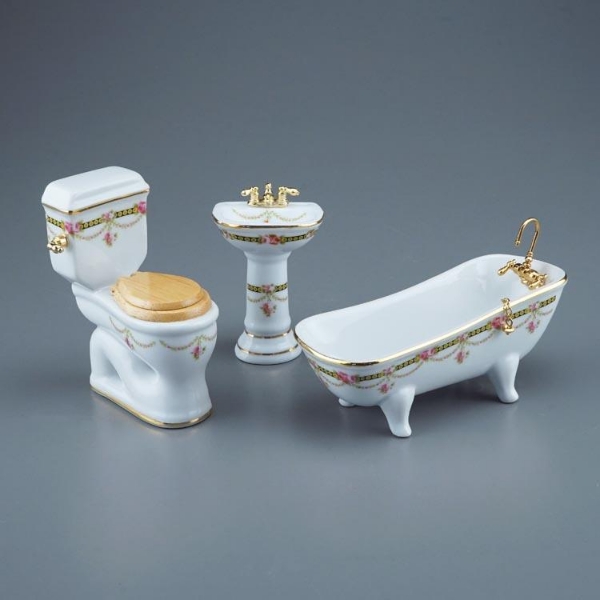 Picture of Bathroom Set 3 Pcs - Victoria Design