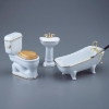 Picture of Bathroom Set 3 Pcs - White Design