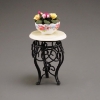Picture of Side Table with Rosebowl - Dresdner Rose Design