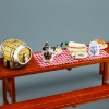 Picture of Ale-Bench decorated with "Oktoberfest" Snack