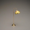 Bild von Gebogene Stehlampe - Dekor Tiffany Herbst