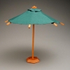 Picture of Green Umbrella with Stand
