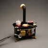 Picture of Doll Stove  decortated