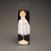 Picture of dressmaker's dummy with gold/white dress