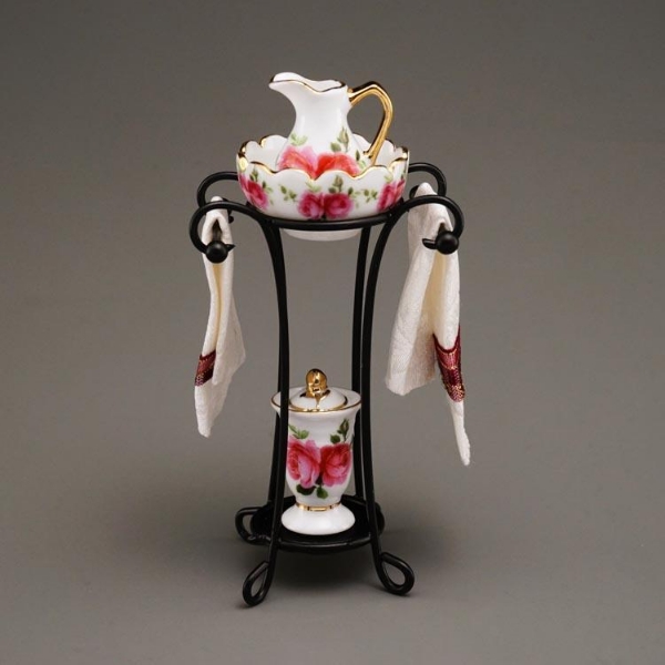 Bild von Waschlavoir - Dekor Rose