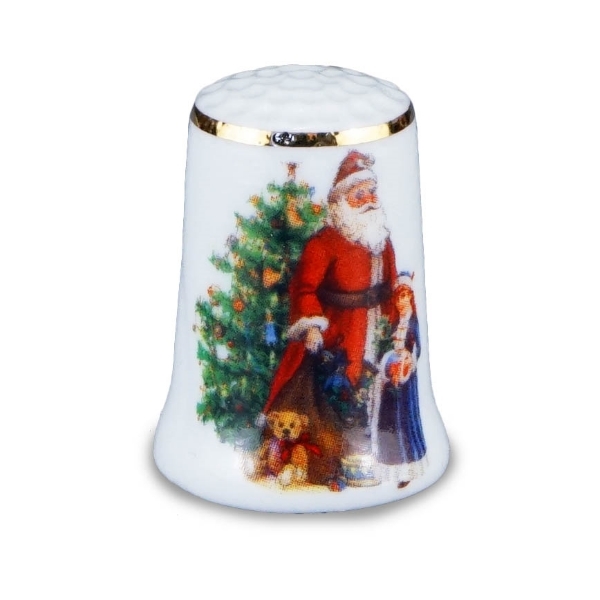 Picture of Thimble Porcelain "Santa Claus"