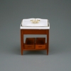 Picture of Vanity on wooden stand - White Design