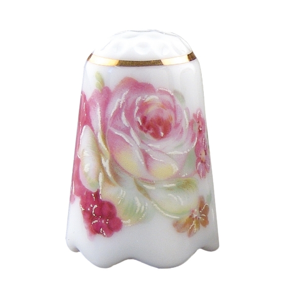Picture of Thimble Tall "Pink Roses"