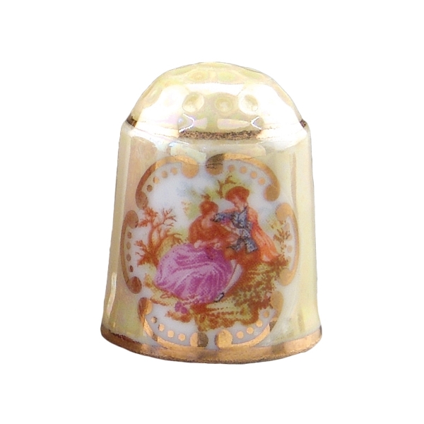 Picture of Thimble "Lustre yellow"