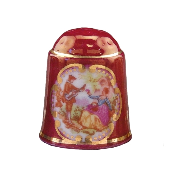 Picture of Thimble "Lustre red"