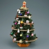 Bild von Weihnachtsbaum dekoriert und geschmückt