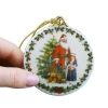 Picture of Round Ornament "Santa Claus"