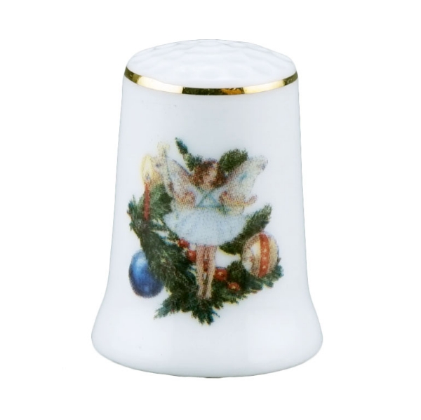 Picture of Thimble Porcelain "Christmas Fairy"