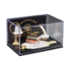 Picture of Writing Desk Set with Inkpot, quill, Books and Lamp - Irish Design