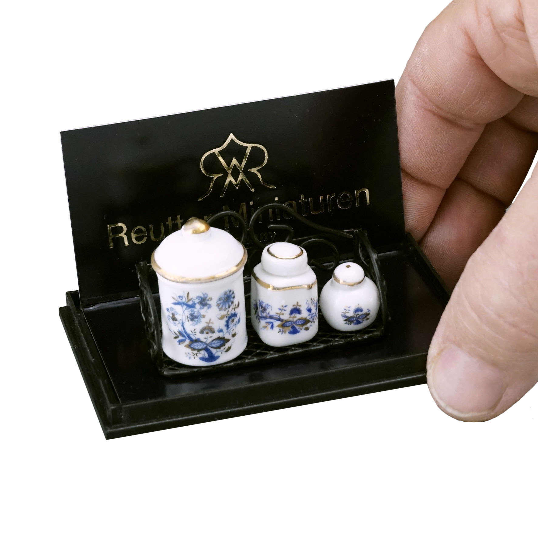 Onlineshop der Reutter Miniaturen GmbH.Kitchen Rack with different ...
