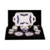 Picture of Tea Set with tray - design "Royal Blue"