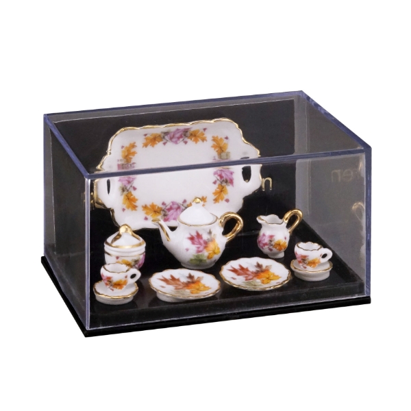 Picture of Tea Set with tray - design "Thanksgiving"