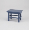 Picture of Blue Small Working Table - empty