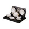 Picture of Dinner Set 2 Persons - Design "Gold Checker"  