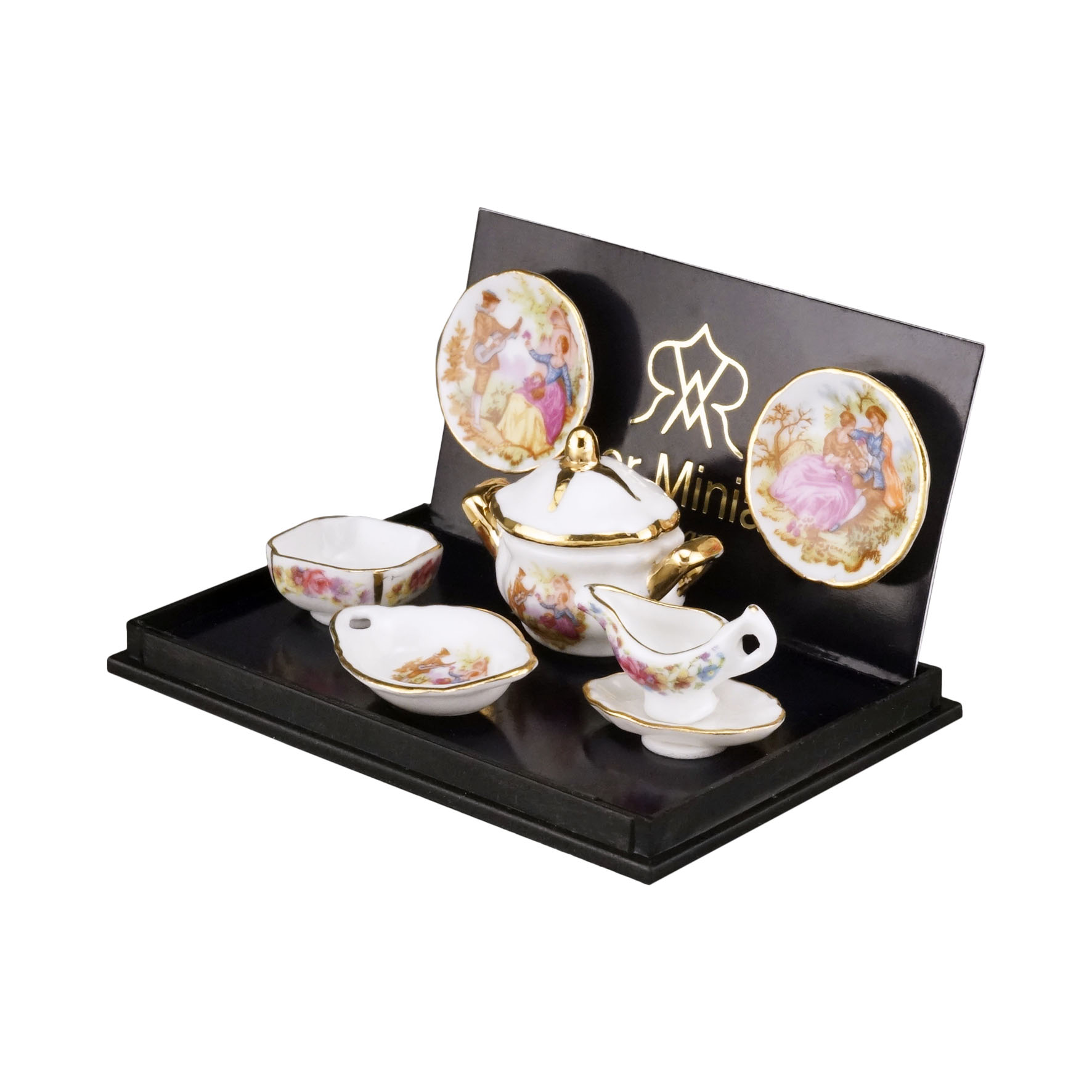 Onlineshop der Reutter Miniaturen GmbH.Dinner Set 2 Persons - Design ...
