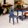 Bild von  Blauer Küchenstuhl aus Holz