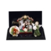 Picture of Christmas decoration with Crip, Angel and Wallplate - Christmas Santa Design