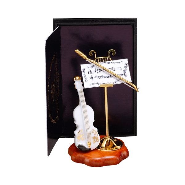 Picture of Porcelain Violine with Music Stand