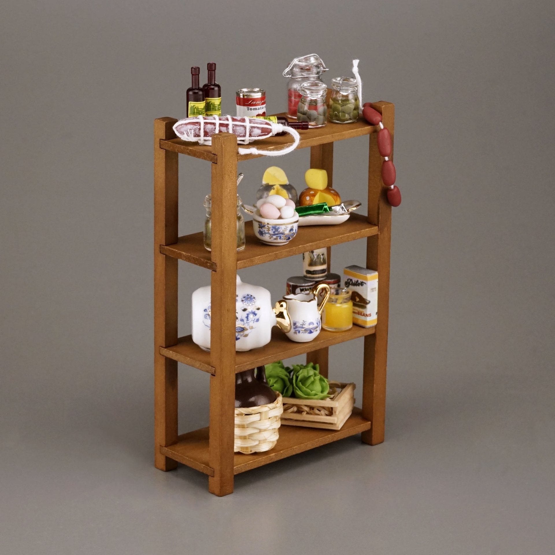 Onlineshop der Reutter Miniaturen GmbH.Cellar Rack decorated
